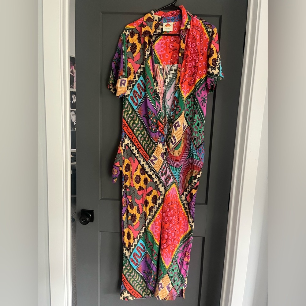 FARM Rio jumpsuit light viscose